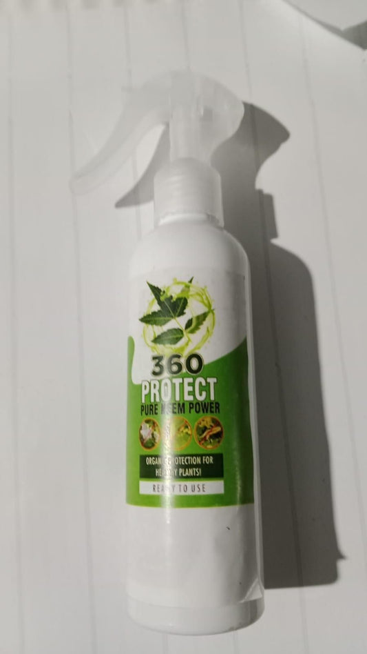 360 Protect Neem Plant Protection Spray for Organic Defense Against Pests on Plants