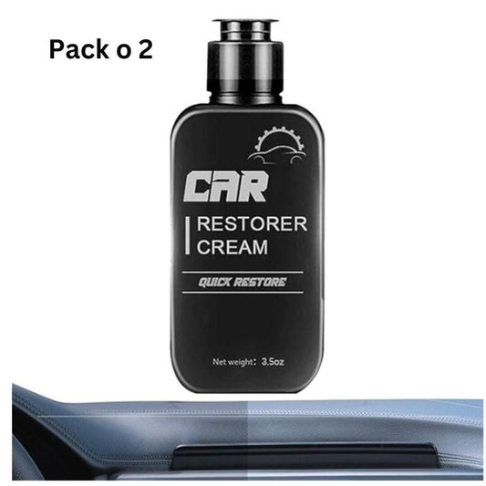 Car Interior Restoration Cream in 3.5 oz bottle for quick and effective restoration of interior surfaces